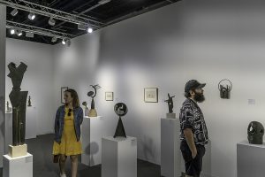 Lipchitz and Gonzaleza at Art Basel Fair 2017 Photo by Barry Fellman